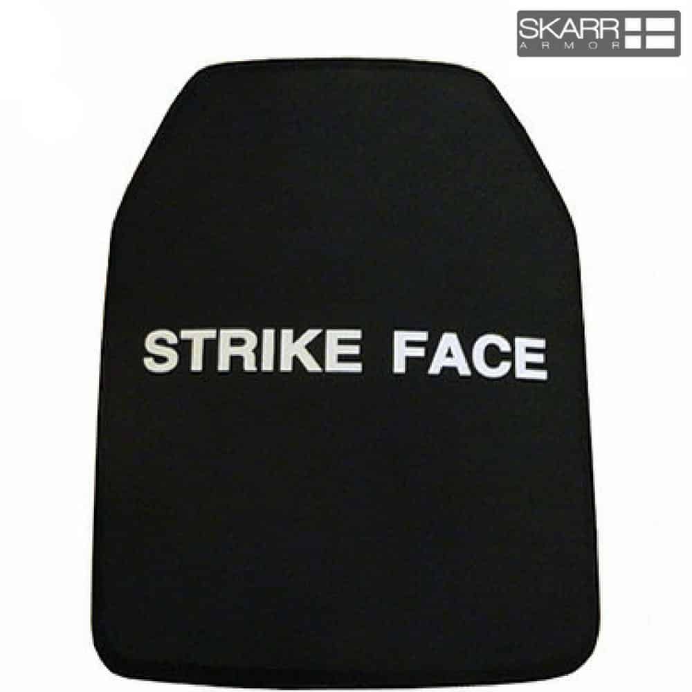 Skarr Armor® Ceramic NIJ III rifle plate 10" x 12" SCP-01SA - Tactical & Duty Gear